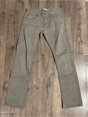 BKE Jake Straight Jeans Mens 34XL Grey Straight Leg Denim Stretch Distressed